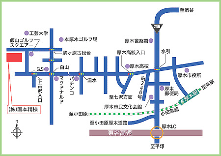 本社地図